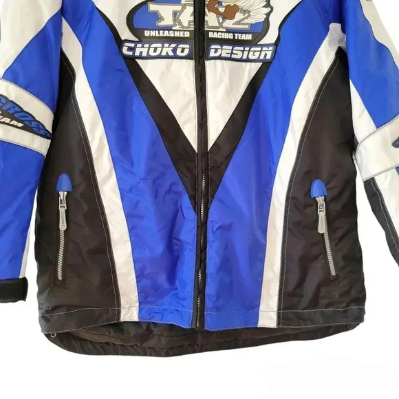 Choko Snow Winter Hood Snowmobile Junior Youth Warm Puffer Jacket Size 18. - Picture 14 of 15